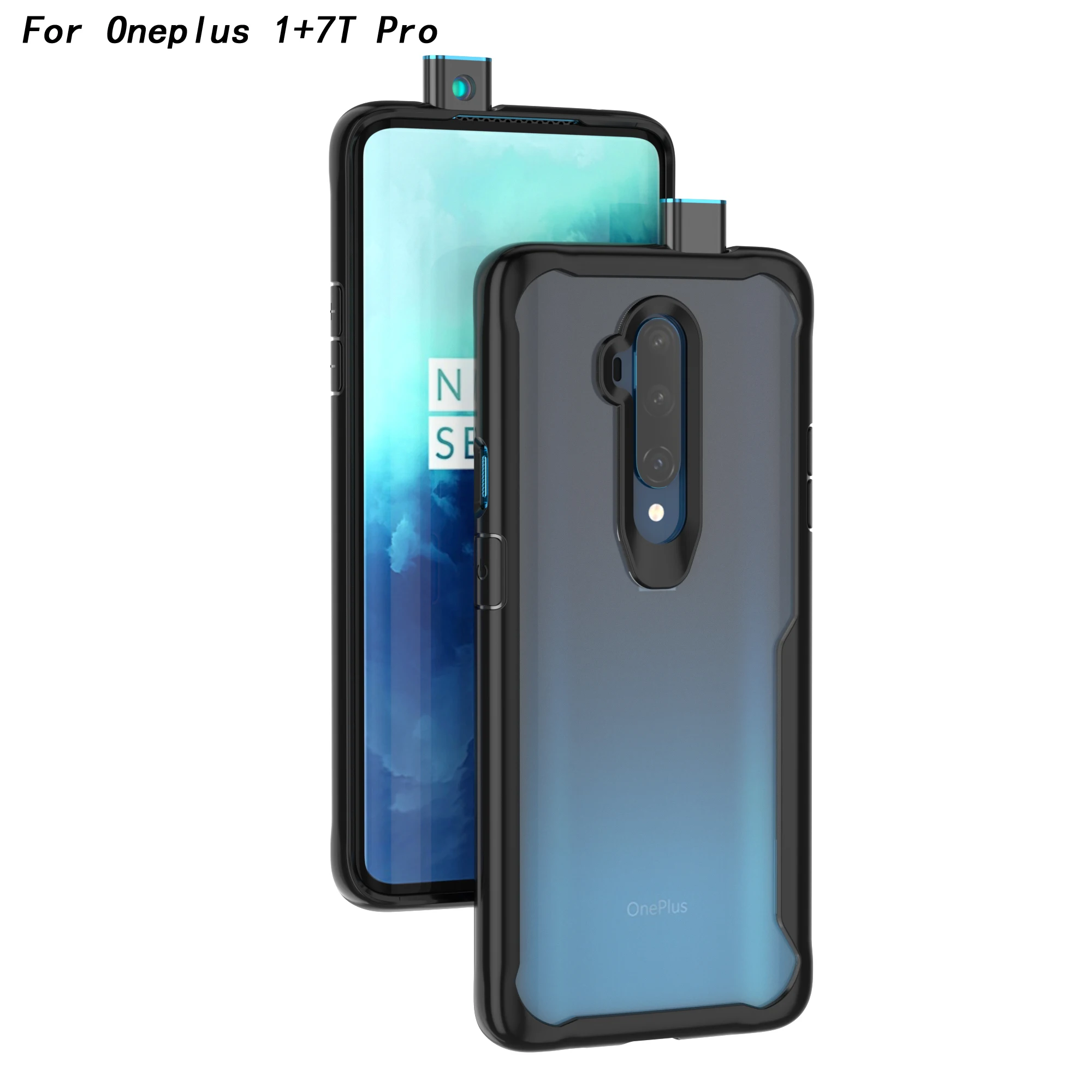 Чехол для телефона для OnePlus 7T Pro, чехол, TPU, рамка, Edge HD, прозрачный, силиконовый, мягкий, прозрачный, задний Чехол, для One Plus, 7 T, аксессуары