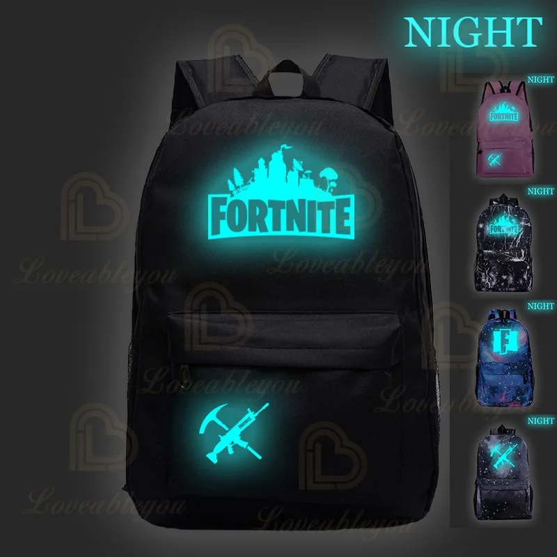 

FORTNITE Backpack for Teenagers Kids Boys Children Student School Bags Travel Shoulder Bag Unisex Laptop Backpacks