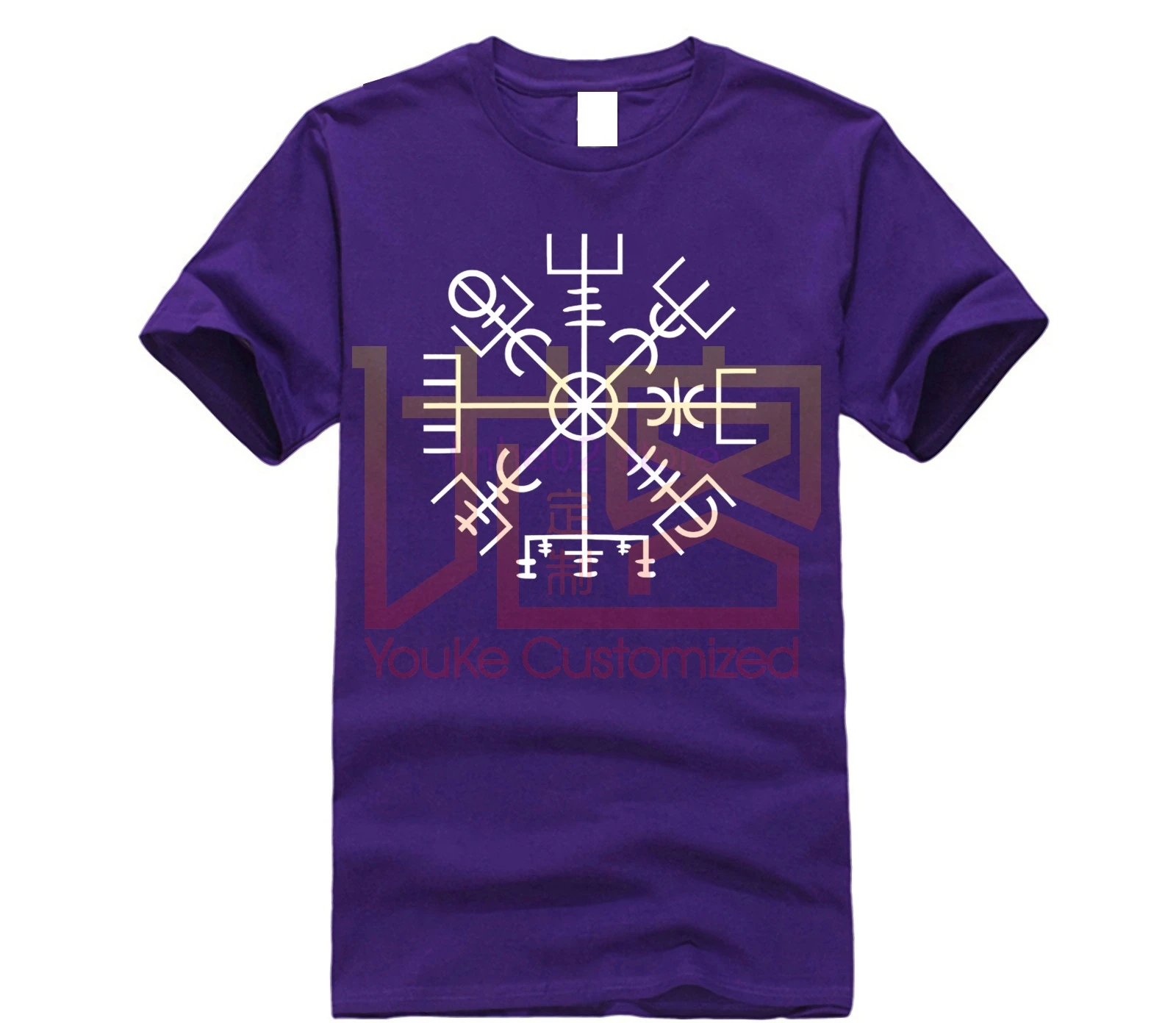 Vegvisir футболка с компасом викингов альтернативная одежда Odin Скандинавская