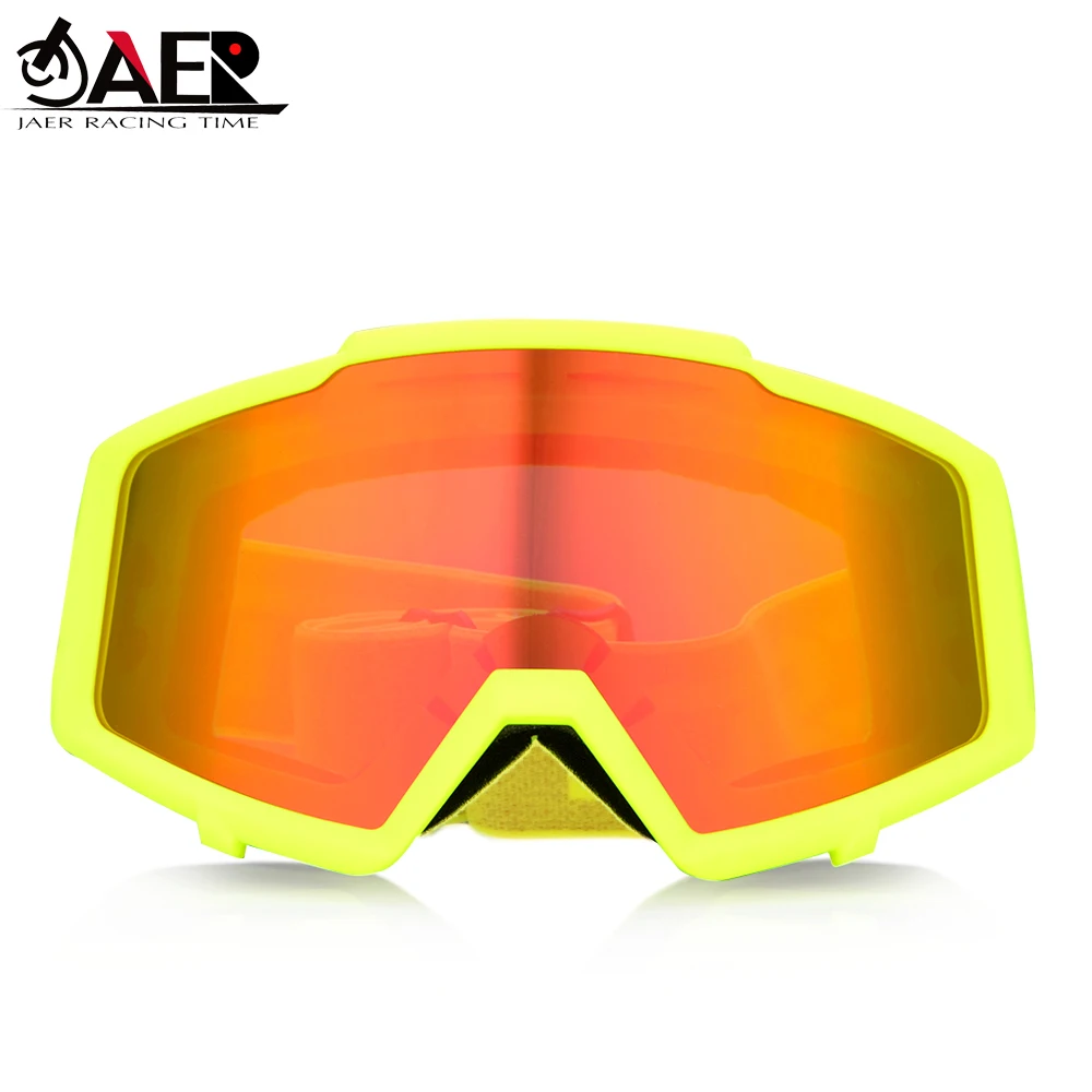 JAER 100% мотоцикл очки лыжные мотокросса гоночные сноуборд красочные линзы УФ