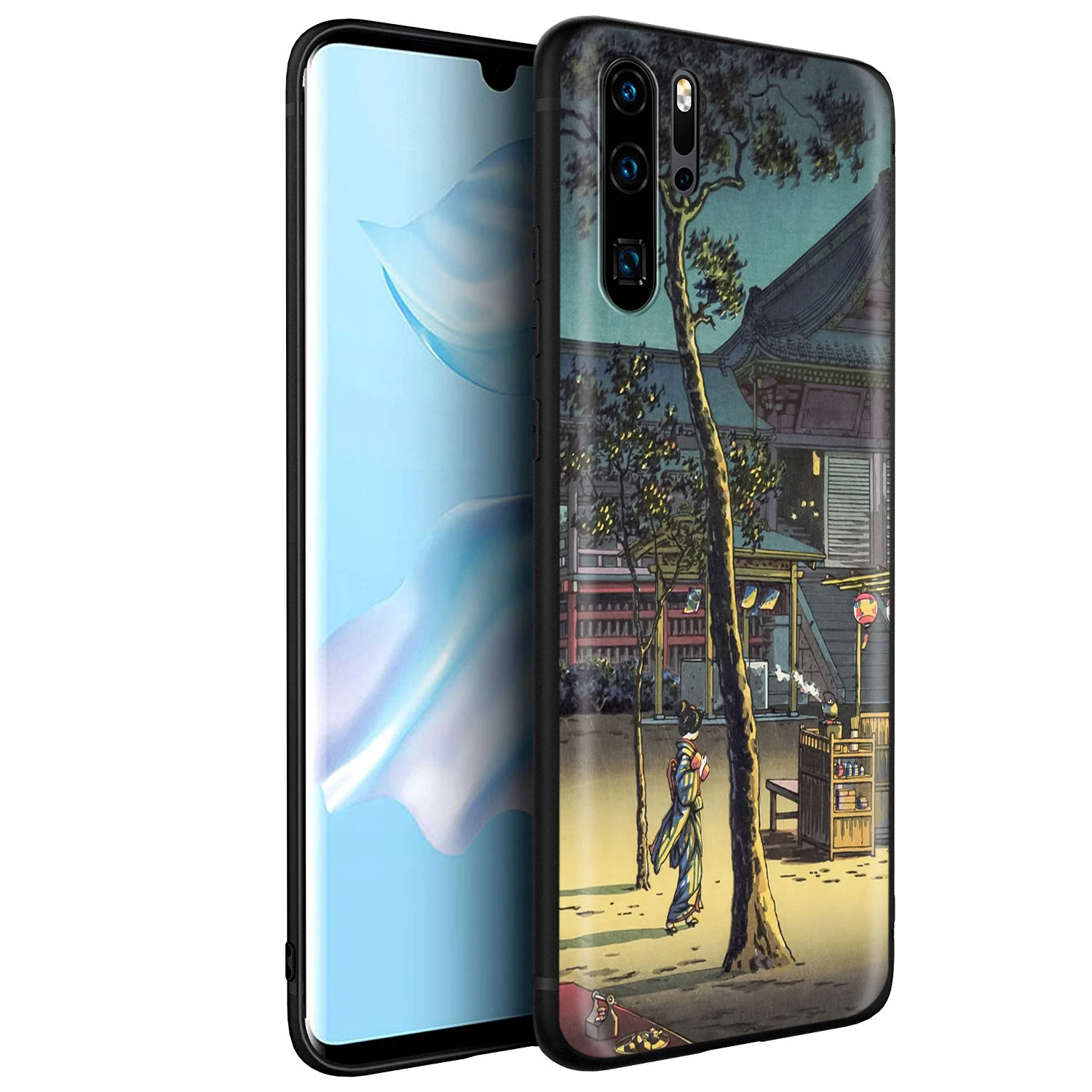 Силиконовый чехол YIMAOC Ukiyo-e для Huawei Mate 10 P8 P9 P10 P20 Lite Pro P Y7 Y9 Smart Mini 2017 2018 | Мобильные