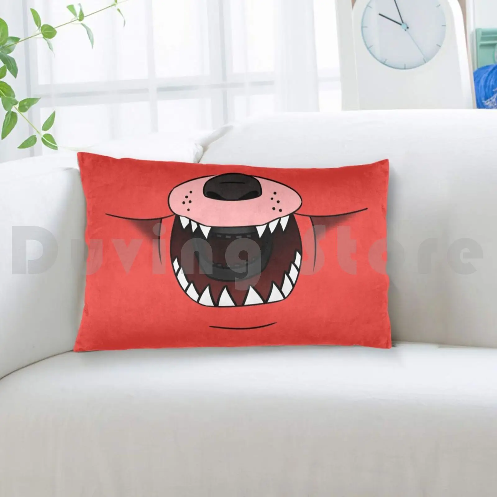 Наволочка Foxy с изображением мордочки наволочка принтом 35x50 Five Nights At Fnaf мордочка