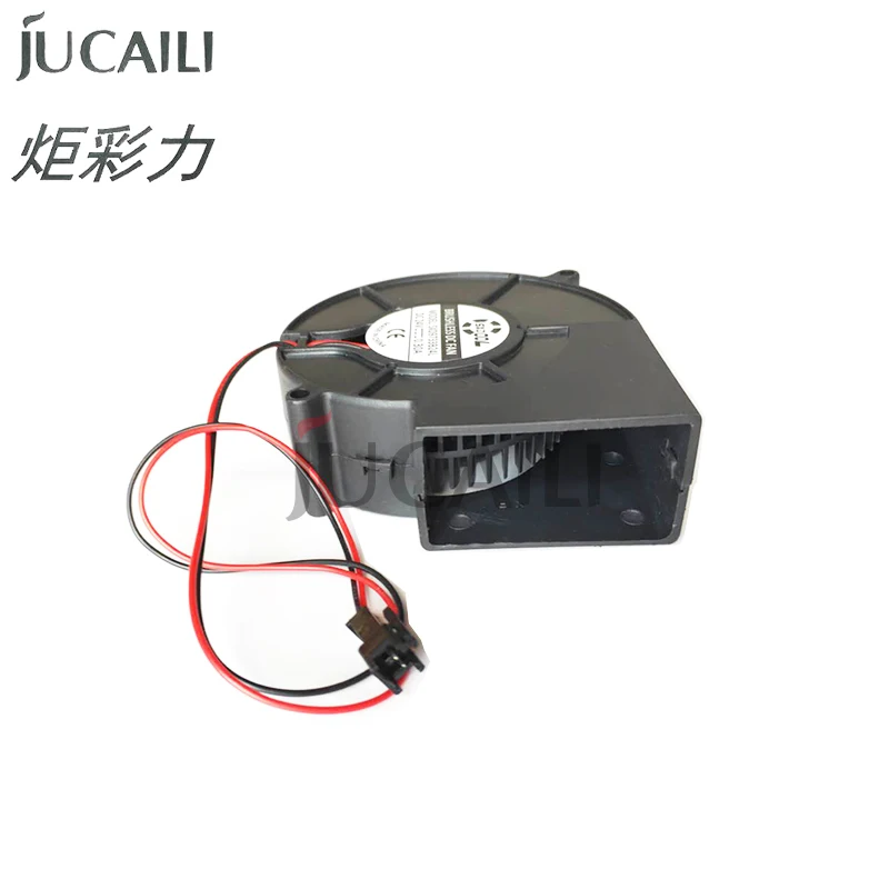Jucaili 1 pc printer DC suction fan 24V 0.3A brushless paper Blower for Allwin Xuli Gongzheng large format |
