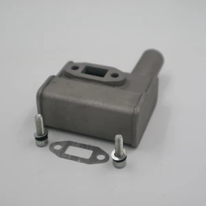 RCGF оригинальные детали! Боковая выхлопная труба для бензинового двигателя RCGF 20CCSBM 20cc