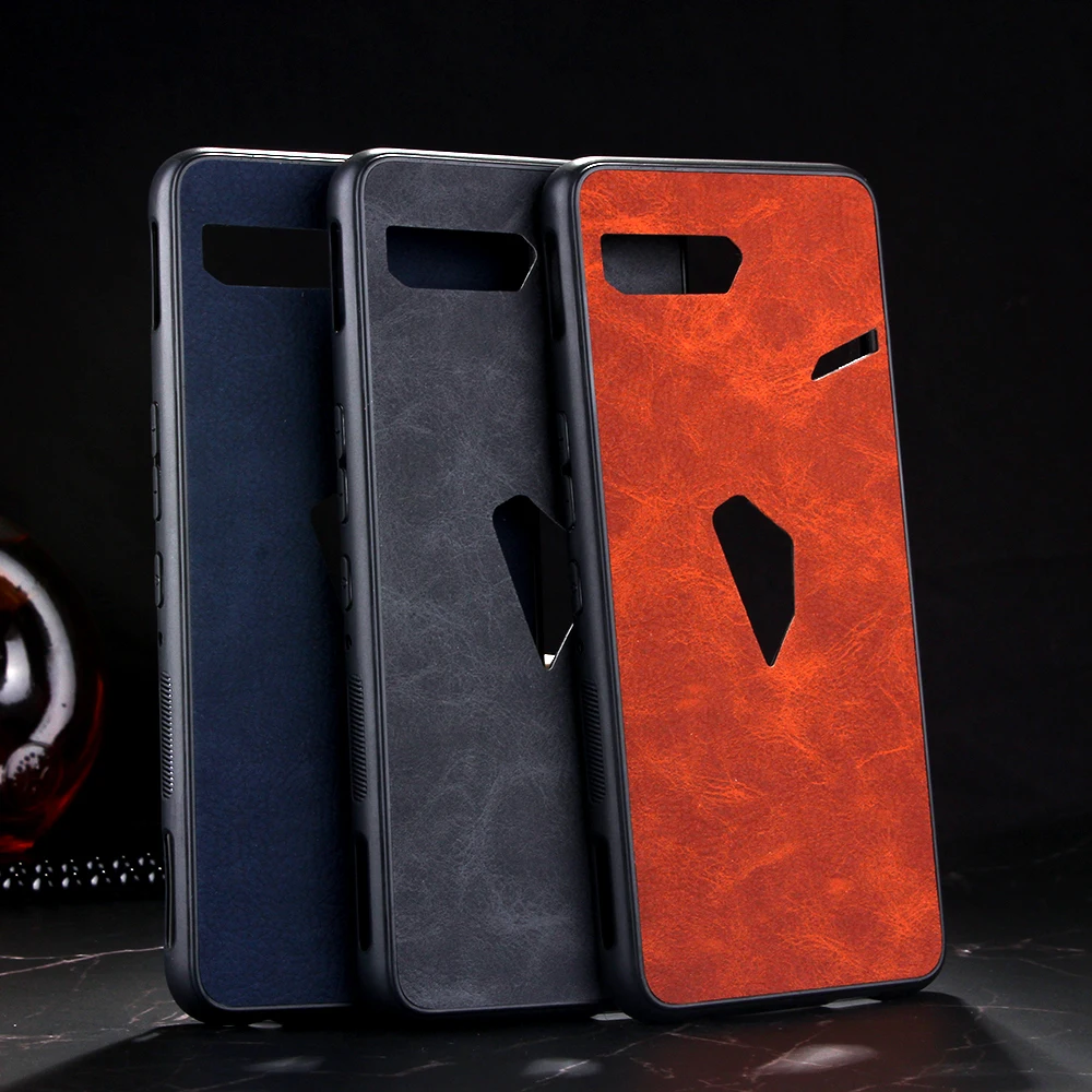 Для Asus ROG Phone II чехол Rog 2 Силиконовый мягкий край ТПУ овечья кожа Жесткий для