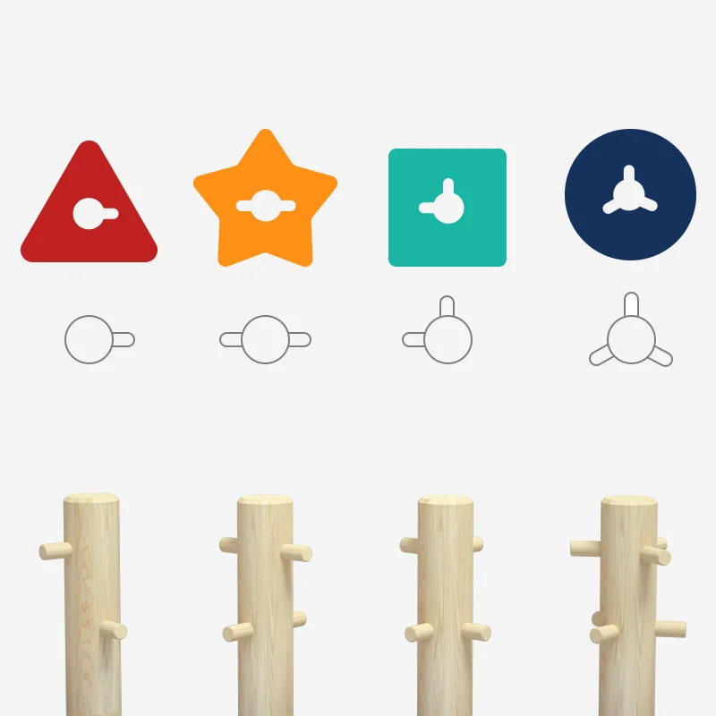 

Kids Toys Wooden Montessori Toys Geometric Shape Cognition Matching Preschool Teaching Aids Early Educational Toys For Children