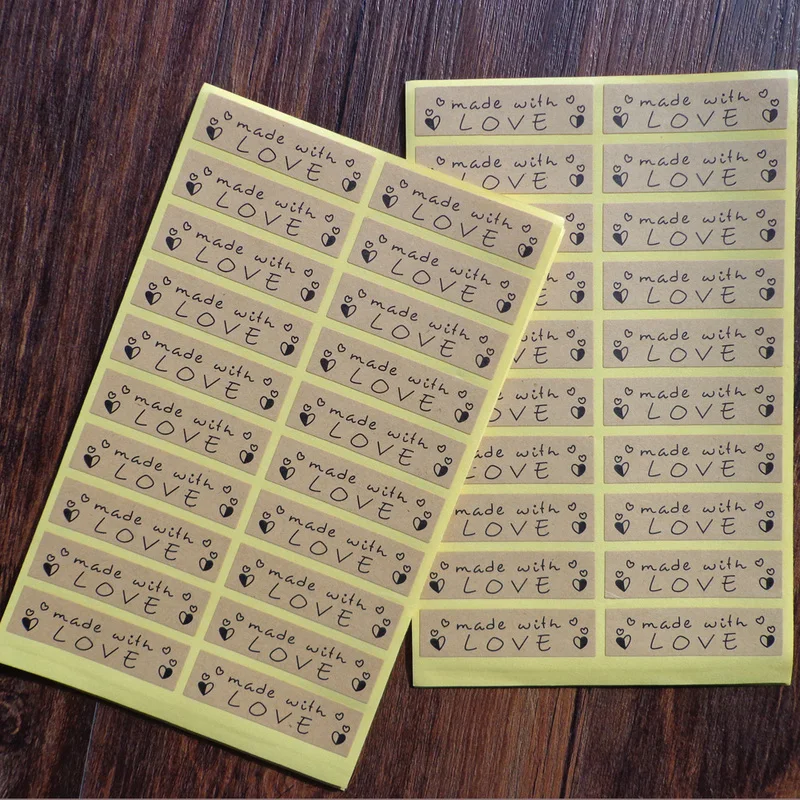 105 шт и 108 сделаны с любовными наклейками длинная полоса самоклеющаяся для