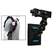 Portable Phone Mount 360° Bracket Bag Belt Adapter Backpack Strap Mount