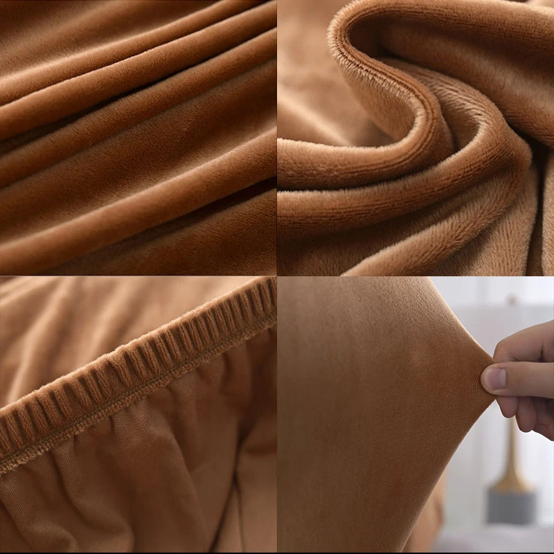 Современные Плотные креплением на спинку кровати крышка высокие эластичные