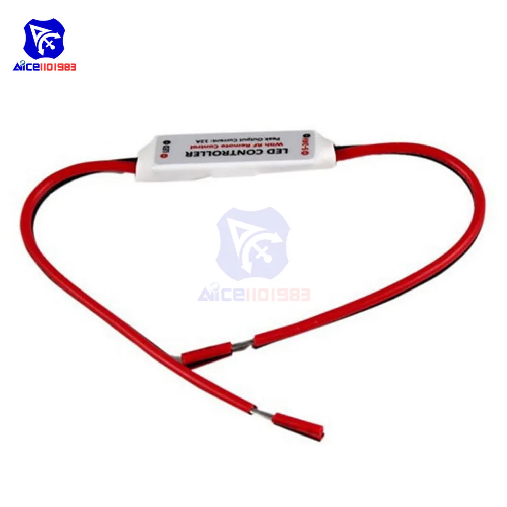 Diymore 12В РФ Беспроводной дистанционного Управление Светодиодные ленты Диммер 10