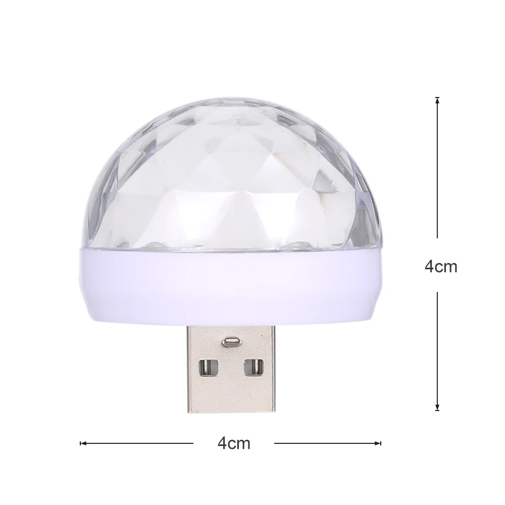 Мини USB LED диско сценический светильник портативный Семейный вечерние магический