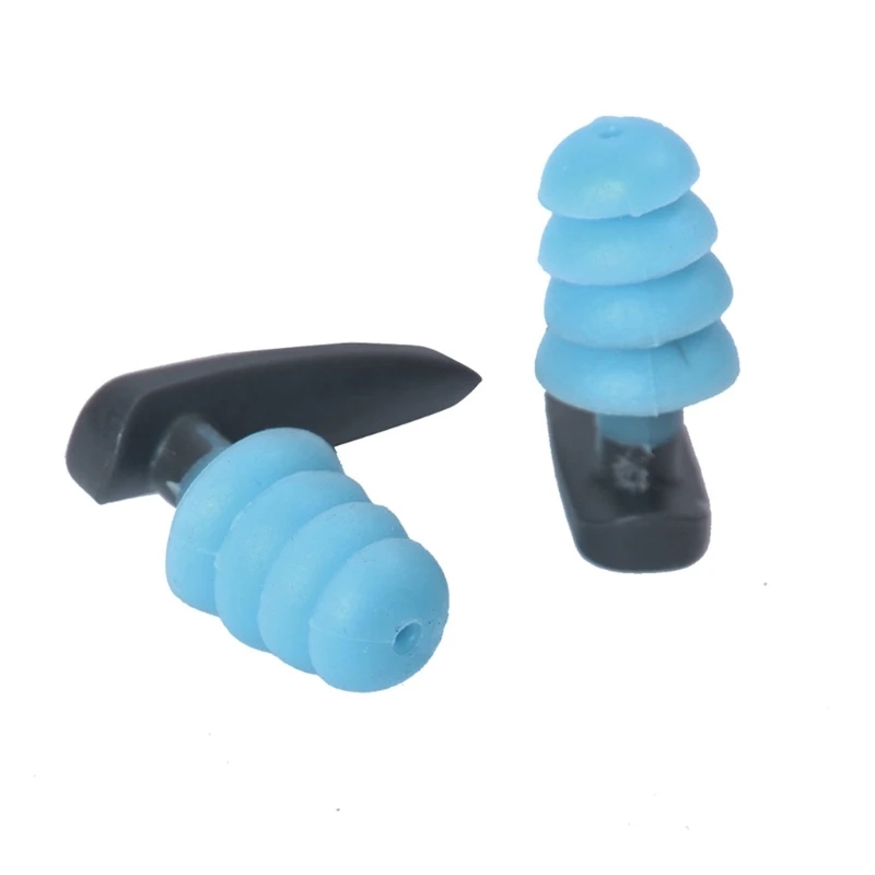 

Soft Silicone Swimming Ear Plugs Comfortable Waterproof Noise Cancelling Reusable Hearing Protection Earbuds Storage Case