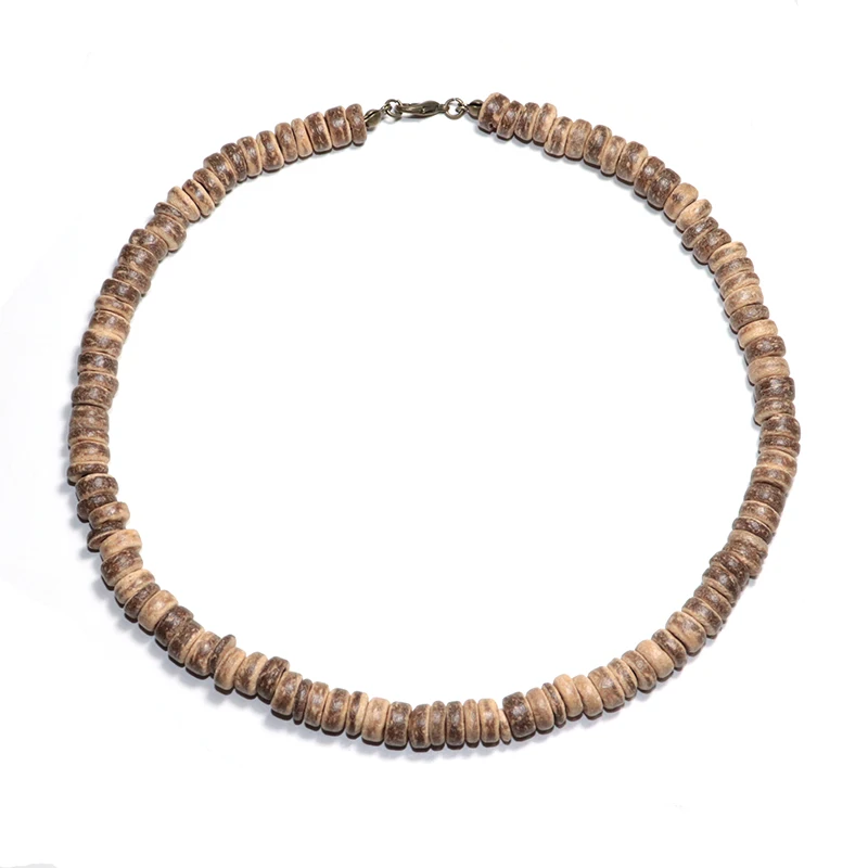 Ожерелье мужское из 100% натурального дерева 18 дюймов | Украшения и аксессуары