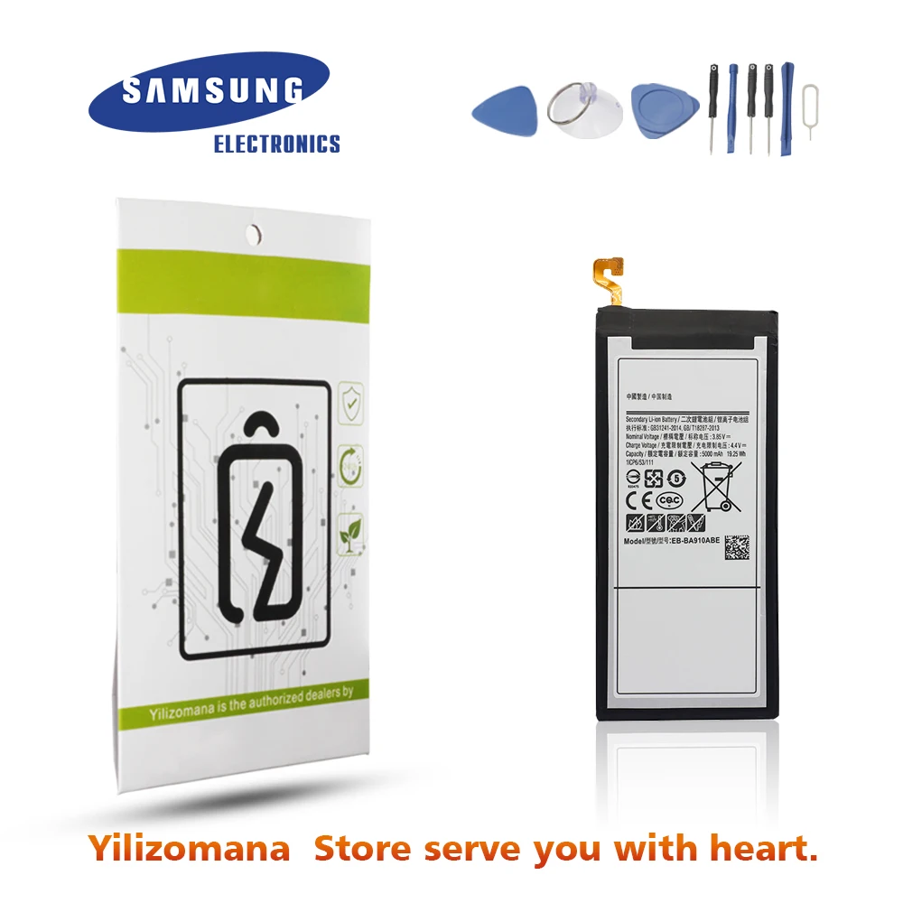 Аккумулятор для samsung A9100 EB-BA910ABE 5000 мАч для samsung Galaxy A9 Pro TD-LTE A910F/DS Сменный аккумулятор для телефона