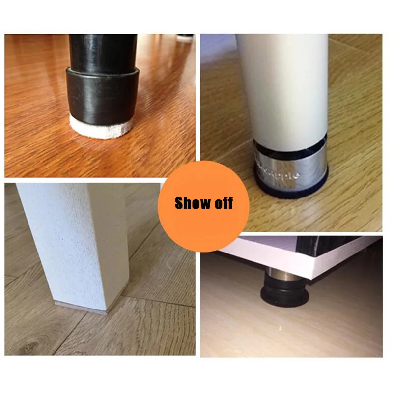 

Hot Thicken Felt Pad Furniture Protection Pad Anti Scratch Floor Protectors For Furniture Legs Hardwood Floor PLD