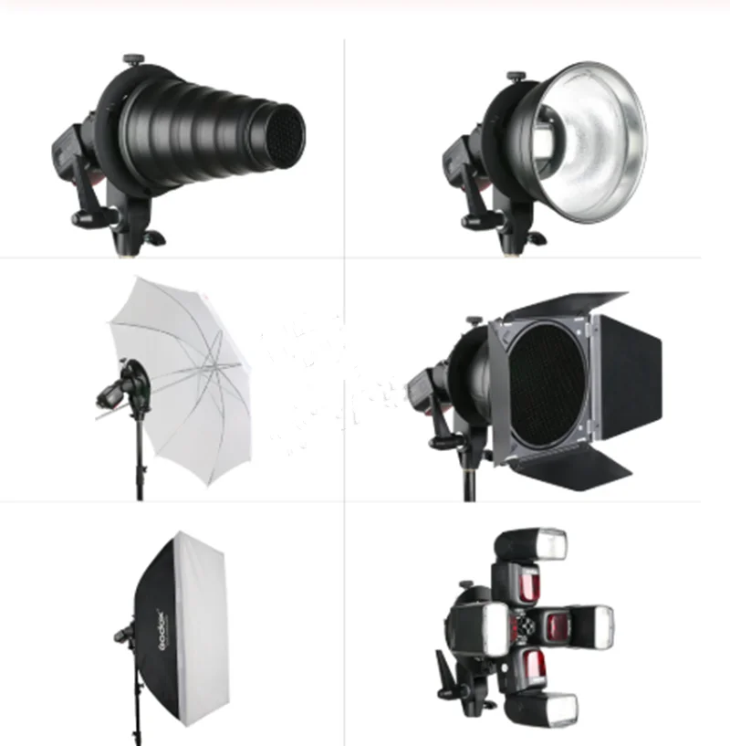 Кронштейн S-типа Godox Bowens Mount Holder Для Speedlite Flash Snoot соты Softbox | Электроника