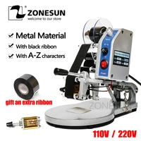 zonesun words and date printer manual paper logo letter leather embossing creasing hot foil stamping machine heat press