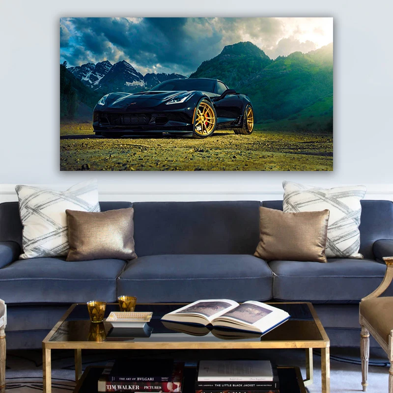 

Paintings Hennessey Chevrolet Camaro Poster Canvas Print Wall Art Decor HD Print Pictures Home Decor panel
