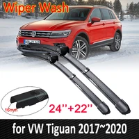 car wiper blade for volkswagen vw tiguan mk2 2017 2018 2019 2020 front windscreen windshield brushes car accessories stickers