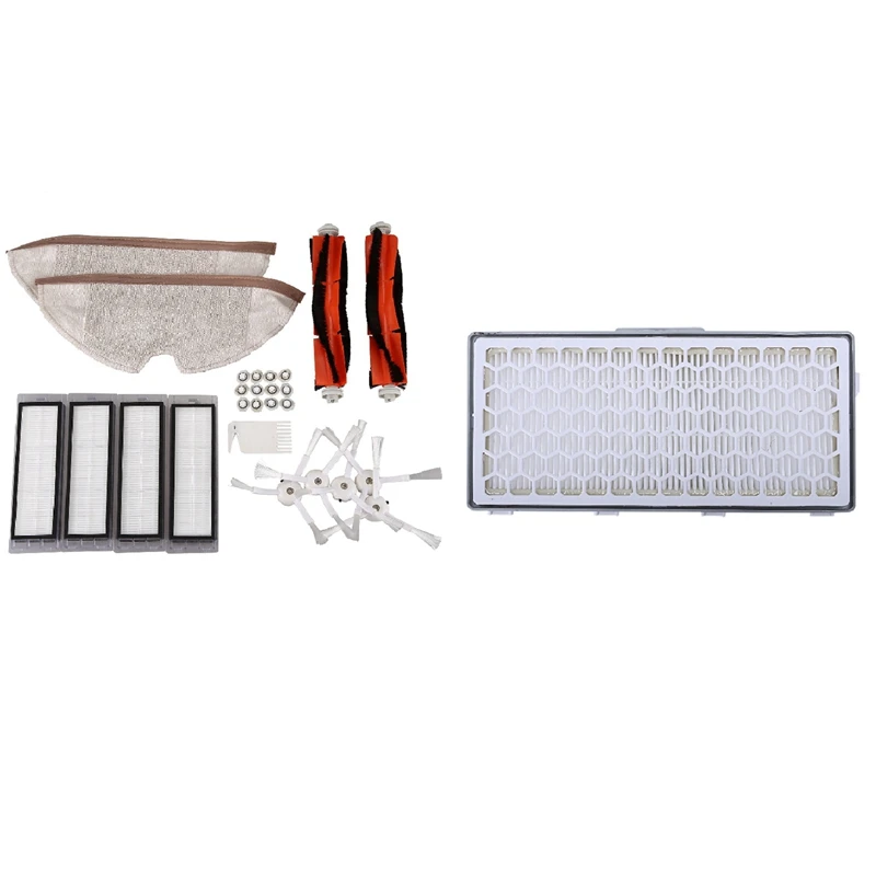 

Серия фильтров HEPA для пылесоса Miele S4 S5 S6 S8 с основной щеткой Hepa фильтр боковая щетка насадка на швабру для Xiaomi Mi