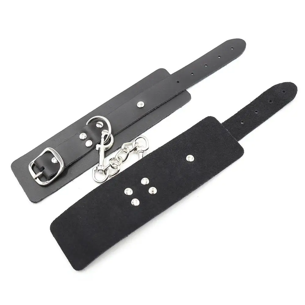 Тьерри наручники из натуральной кожи бондаж ограничения рабы желания игрушки