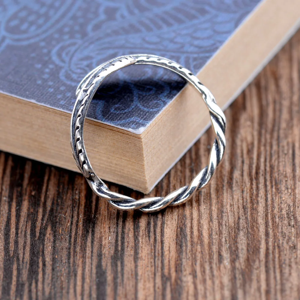 Мифический возраст реального 925 стерлингового серебра ручной работы листьев