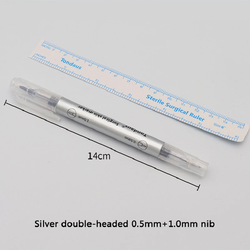 Тату-маркер для бровей и кожи полуперманентный тату-маркер ручка с измерительной