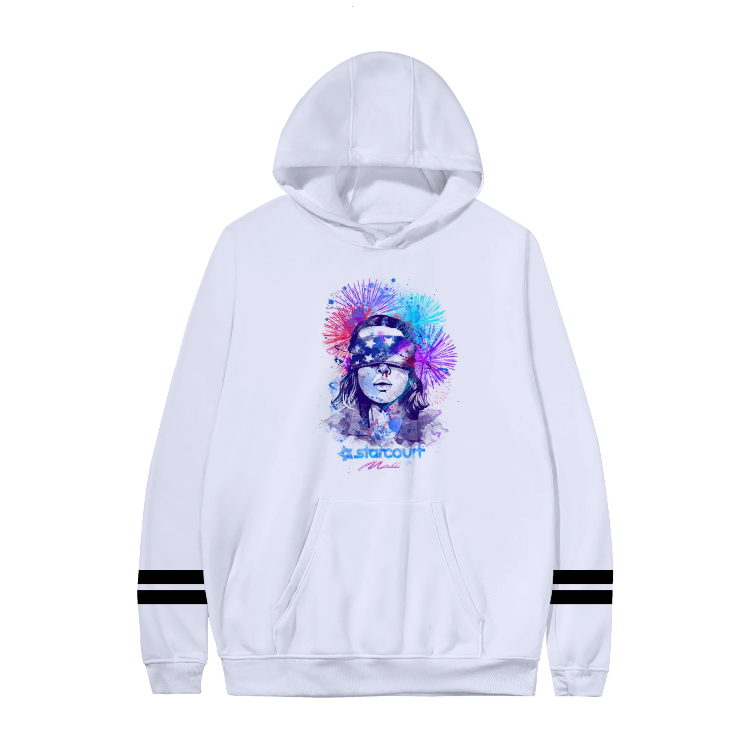 Толстовка с капюшоном очень странные дела Женская толстовка спортивная одежда