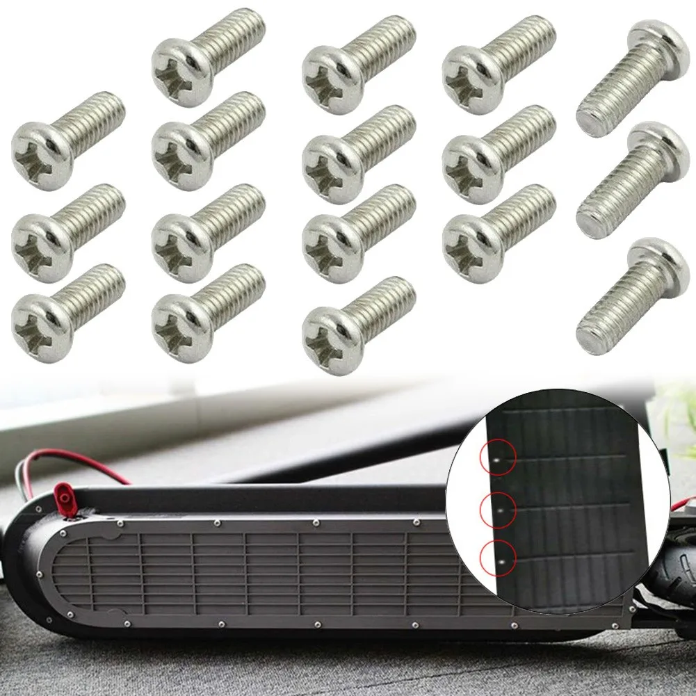 

17 Pcs Electric Scooter Screws Bolts For XiaoMi M365 E-scooter Bottom Board With Wrench Spanner Hoverboard Replacement Parts