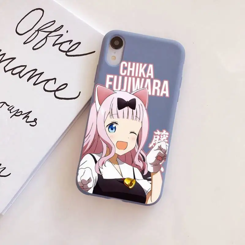 

Anime Chika Fujiwara Girls Phone Case for iphone 11 12 mini pro max 7 8 plus 6 6s x xs max xr shell