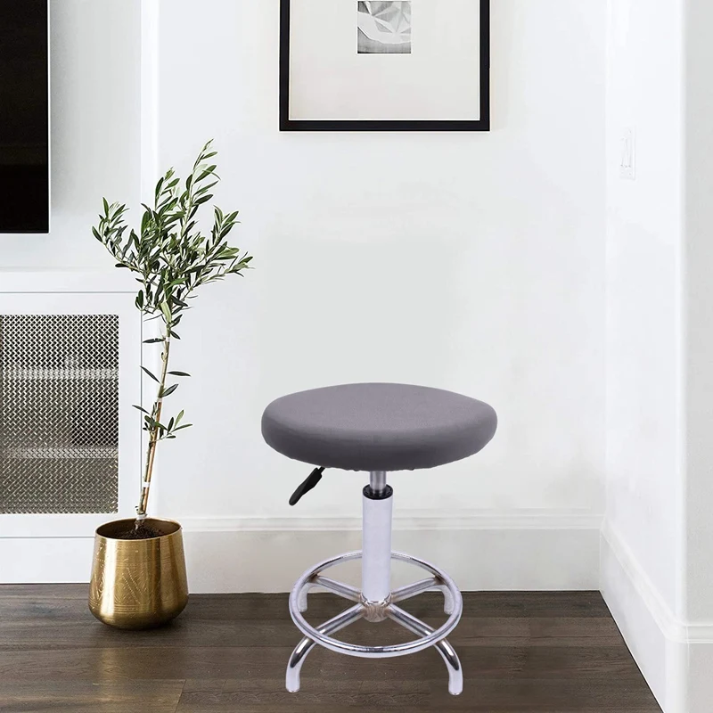 Чехол для барного стула эластичный чехол из полиэстера однотонный украшение