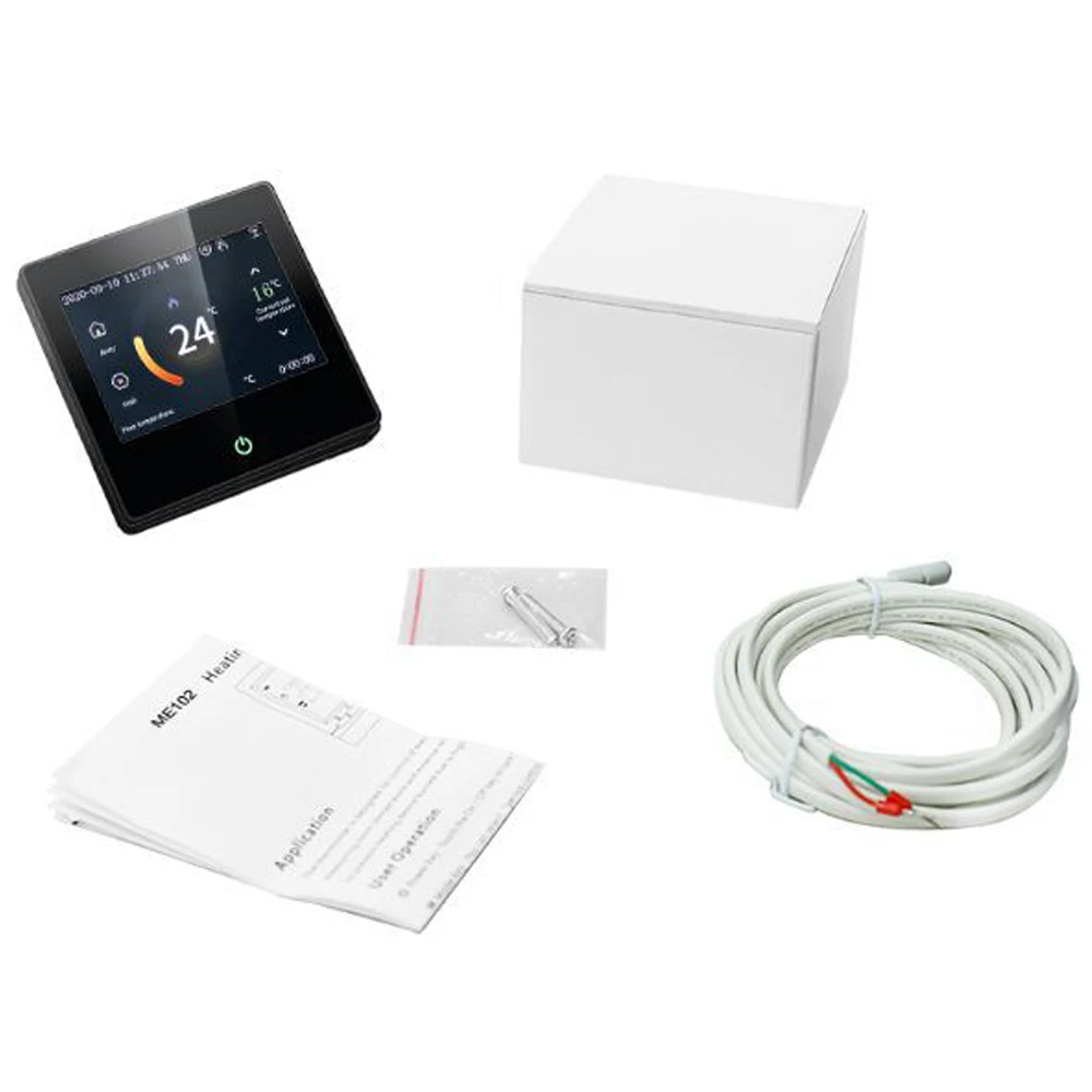 

Tuya WiFi Smart Thermostat Electric Floor Heating Wall Hanging Boiler Home LCD Touch Temperature Remote Control for Alexa