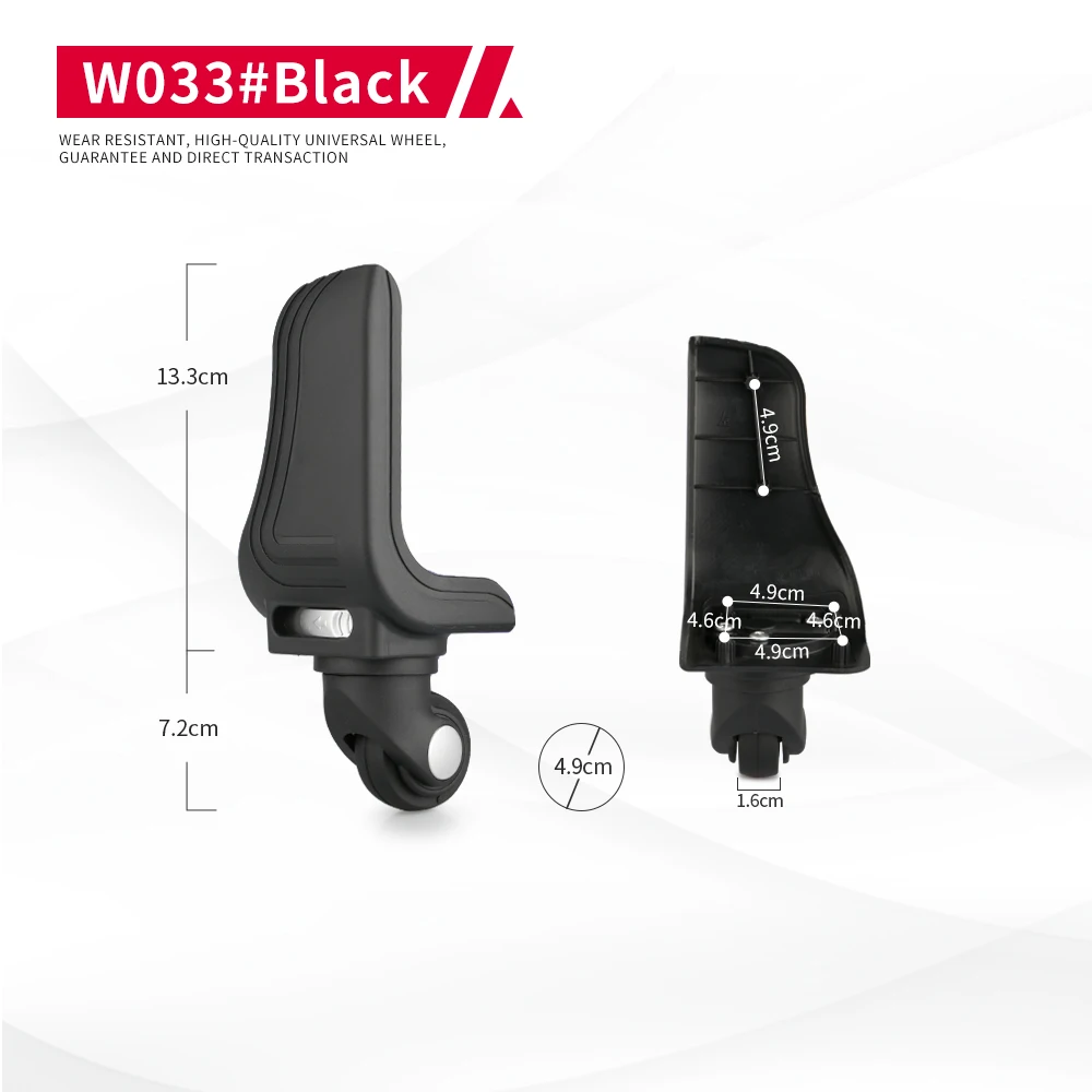 DILONG W033 Trolley Cases Luggage Wheels High-quality Durable Accessories Universal Wheel Password Box Replacement Casters