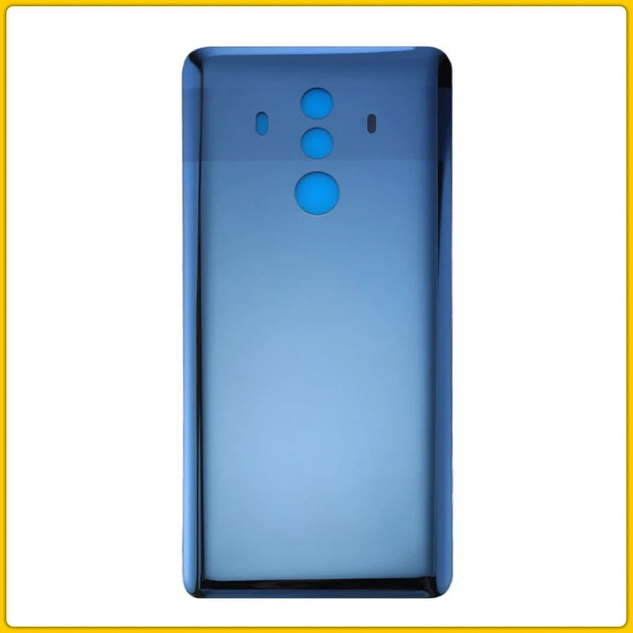 Mate 10 Pro Blue Чехол для задней крышки mate 10 для huawei mate 10 mate 10 Pro, крышка для батареи, задняя крышка для задней крышки, стекло, запасные части - Цвет: Mate 10 Pro Blue