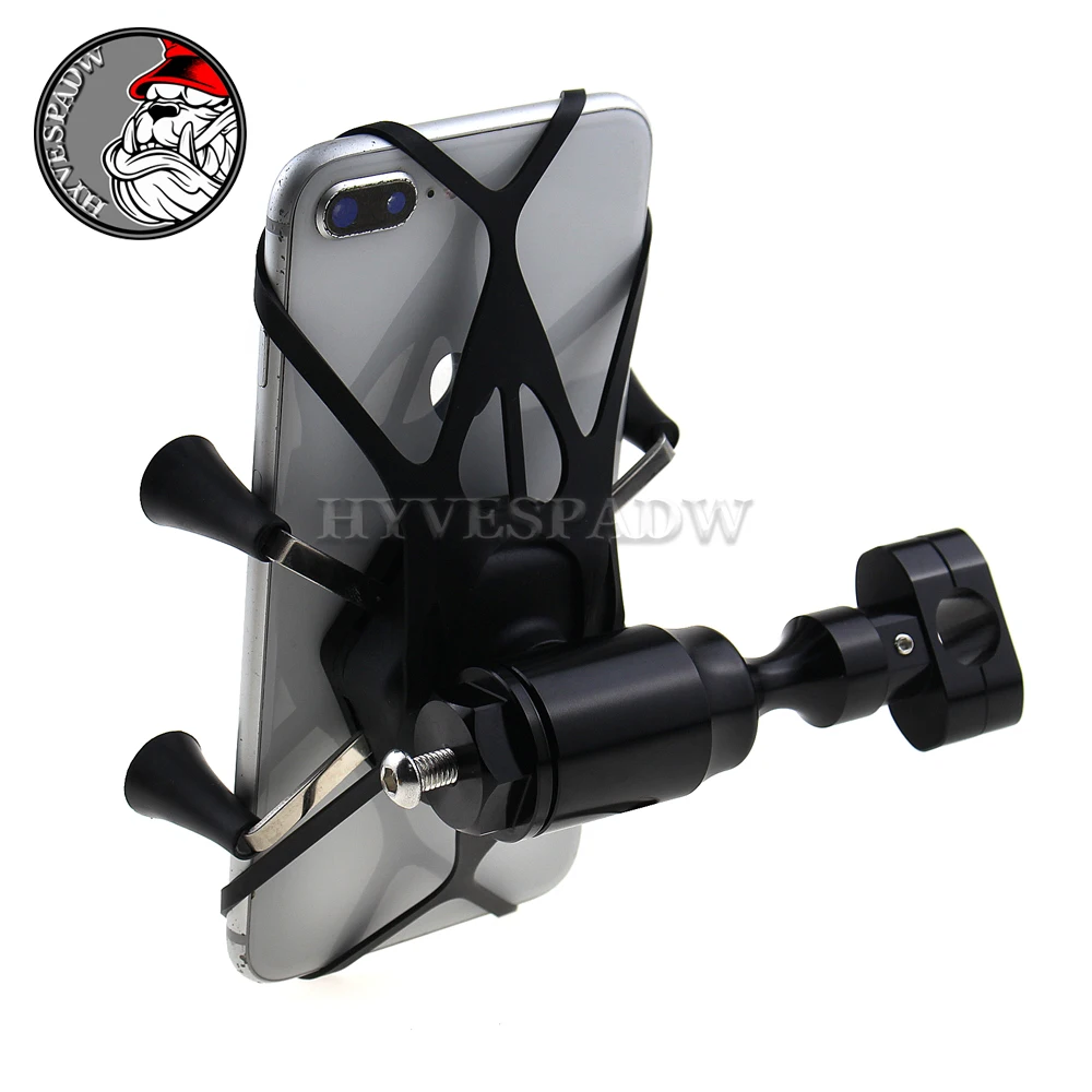 

For Yamaha MT09 MT-09 FZ-09 FZ-1N FZ-1S FZ-6N FZ800 Metal Motorcycle Rearview Mirror Cell Phone Holder Navigation Bracket