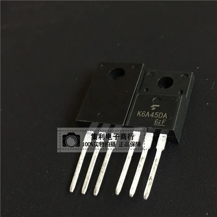 

10 шт./лот TK6A45DA K6A45DA TO-220F