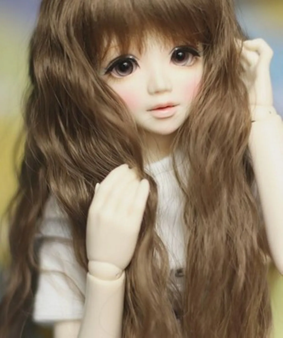 

New 1 / 4bjd doll sd Luxi Si sister (free eyes + free make up) birthday gift premium resin spot