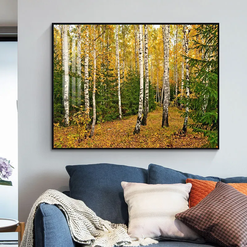 

Unique Pure And Fresh And Forest Art Canvas Paintings Abstract Line Nordic Posters Pictures Living Room Decor21-21 20