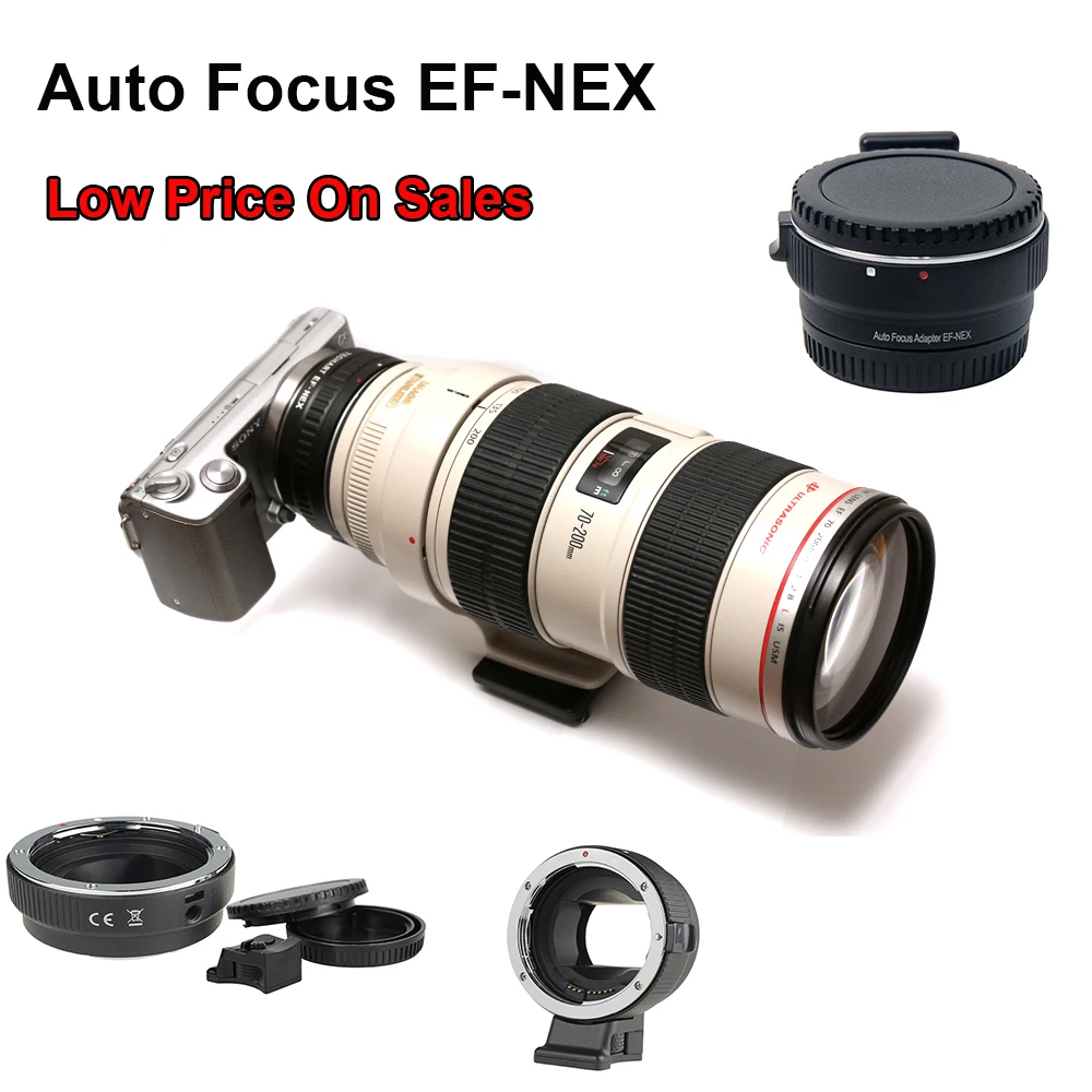 Адаптер для крепления объектива с автоматической фокусировкой вспышки Canon EF