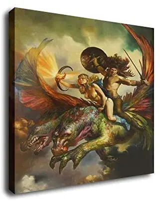 

Fantasy Art Angel Abstract Oil On Canvas Can Adorn The Artwork On The Wall