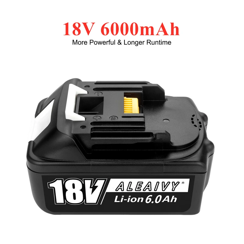 Аккумуляторная батарея для Makita литий-ионная 18 в 6000 мАч 6 Ач BL1840 BL1850 BL1830 BL1860 LXT400 |
