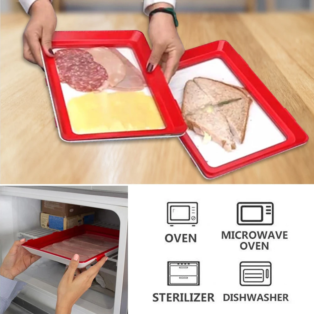 Креативный поднос для хранения еды органайзер свежей пищи контейнер еды|Лотки