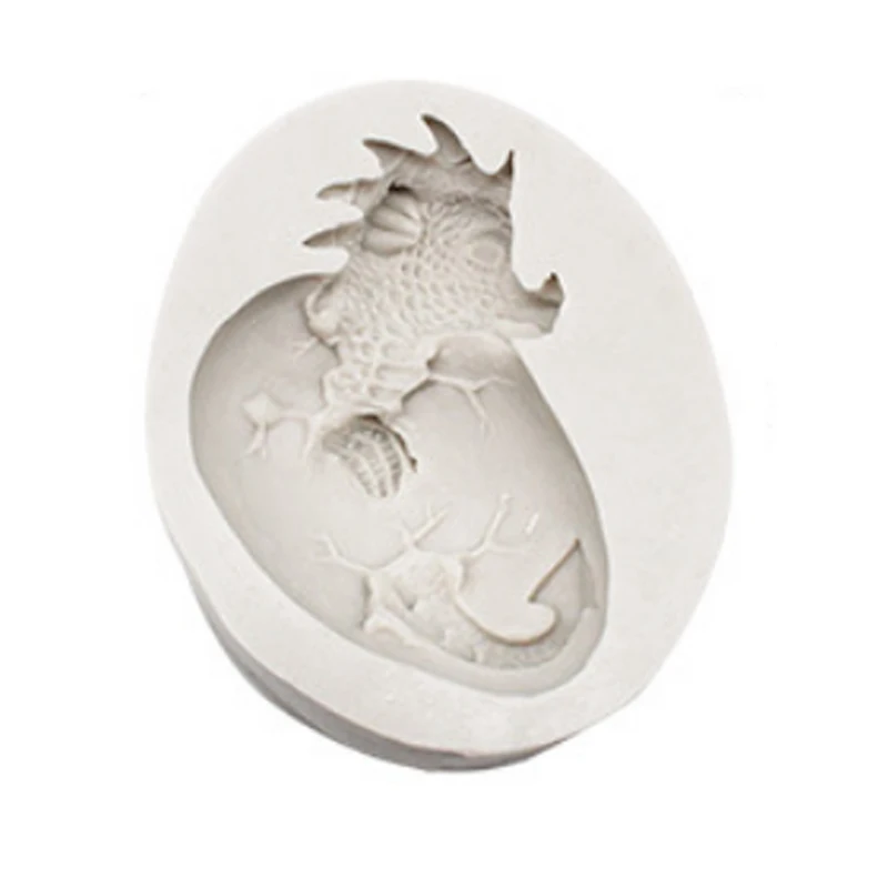 1 шт. силиконовая форма в виде Яйца динозавра для украшения торта | Дом и сад