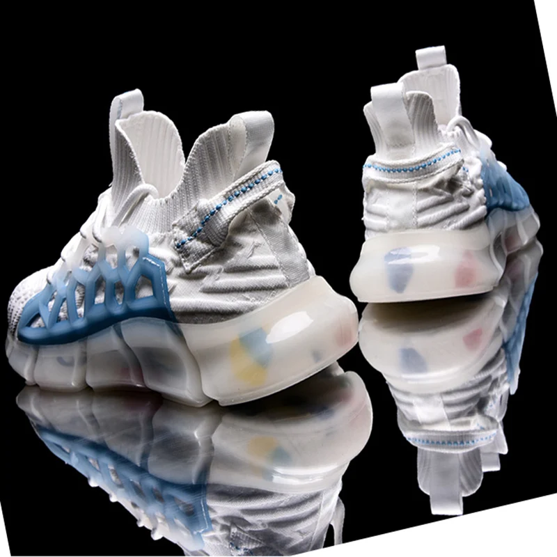 

Damyuan Running Shoes Breathable Men's Sneakers Stretch Cloth Fashion Men's Sports Shoes Fashion Pvc Sole Men's Jogging Shoes