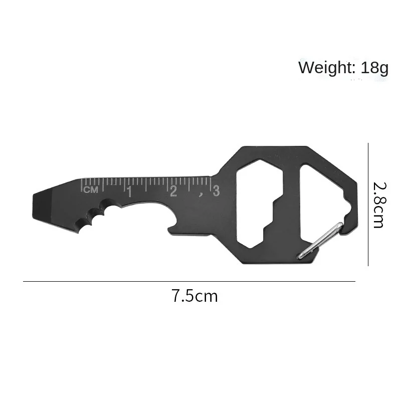 Многофункциональная открывалка для бутылок титановая сталь не выцветающая