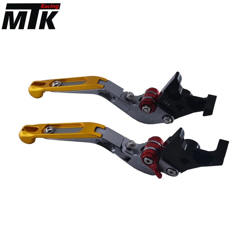 CNC складные и выдвижные поворотные тормозные рычаги сцепления алюминиевый мото