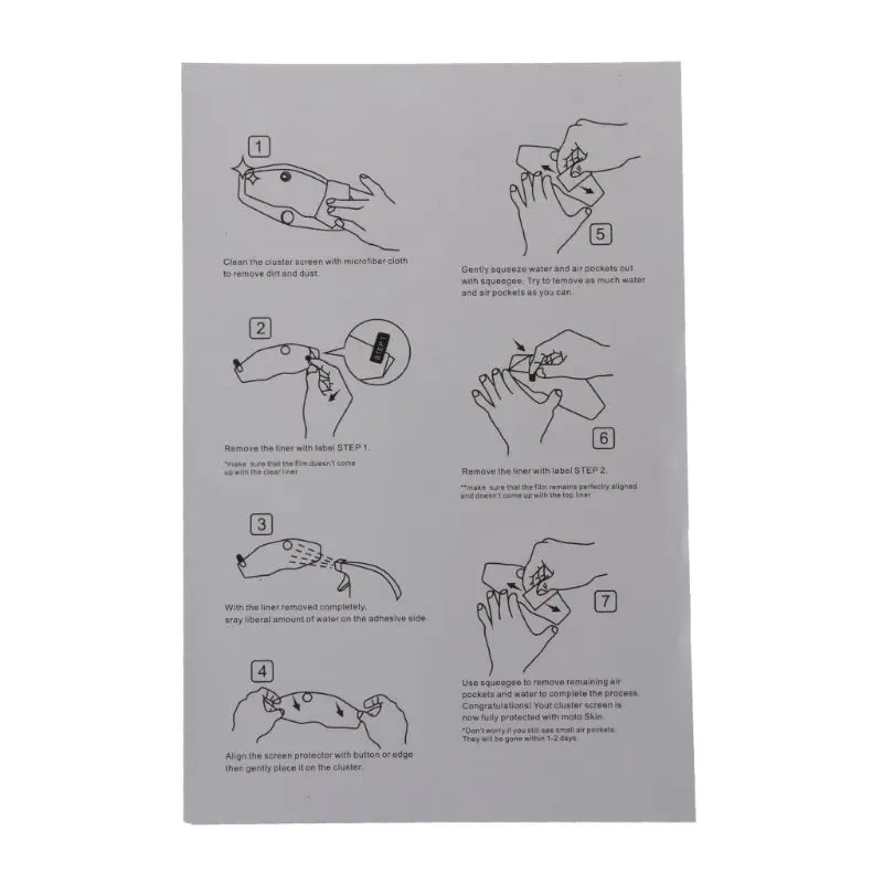 2 комплекта Защитная пленка для экрана из ТПУ R1200GS LC Adv 2018 C400X F850GS R1250G/ADV R1250R/RS