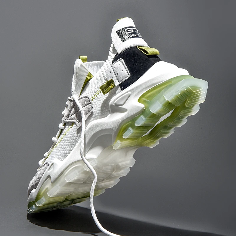 

Men Shoes Fashion Shoes 2021 Breathable Casual Sports Shoes Men Chunky Sneakers Female Gym Training Footwear Couple Footware