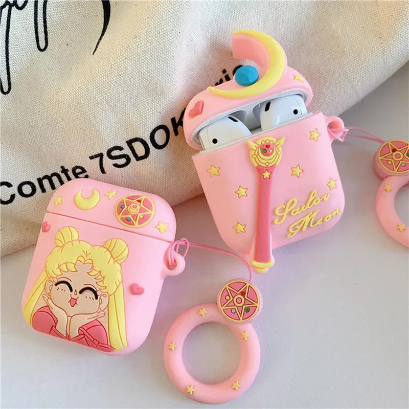 3D мультфильм игра мальчик чехол для Airpods игры Air Pods ТПУ Силиконовые контейнеры