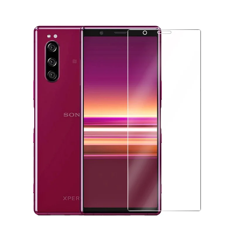 2 шт закаленное стекло для sony Xperia 5 стекло протектор экрана 2.5D 9H Премиум Закаленное стекло для sony Xperia 5 защитная пленка